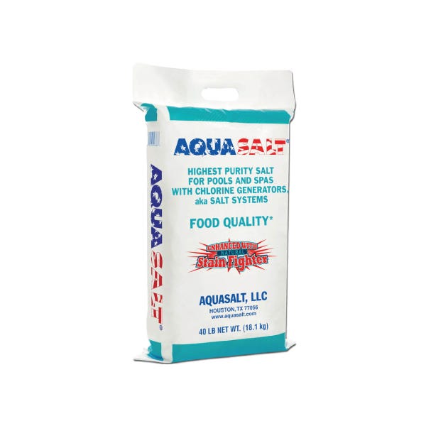SAL EN GRANO AQUA SALT SACO 40 LBS