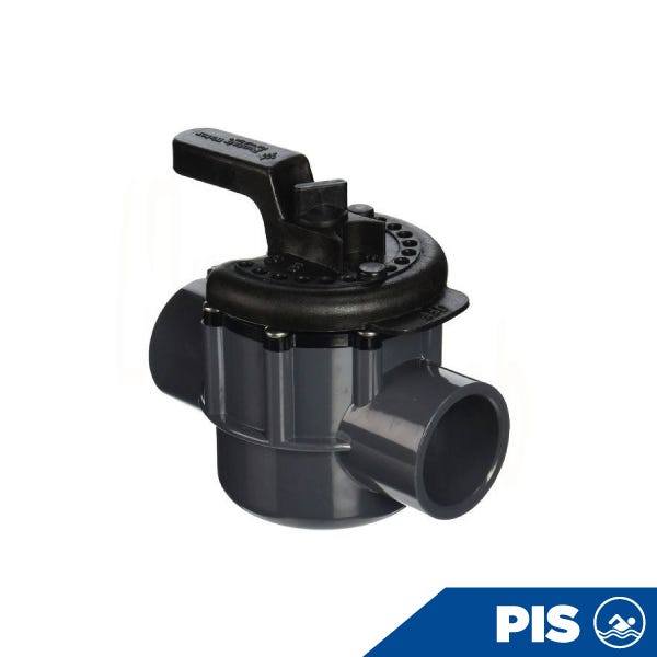 VALVULA PENTAIR DE 2 VIAS 2" x 2 1/2 EXT, PVC