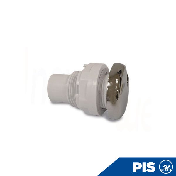 CONTROL DE AIRE 1/2" CON VENTANA DE PLASTICO CROMA
