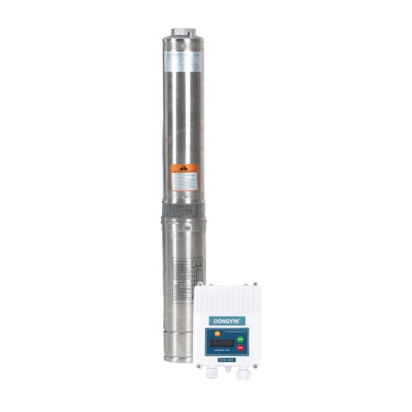 BOMBA PP3'' COMPLETA DONGYIN 2HP 25 ETAPAS 1/60/220V CON CAJA DE CONTROL