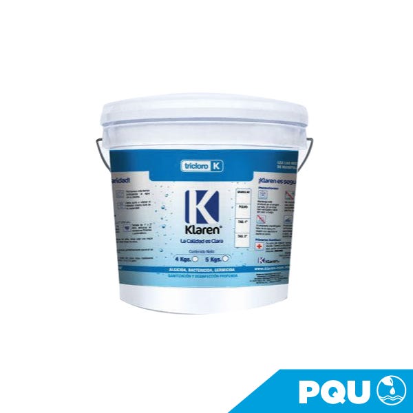TRICLORO GRANULAR KLAREN ENV. 5 KG.
