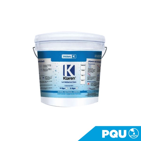 TRICLORO POLVO KLAREN ENV. DE 5 KG.
