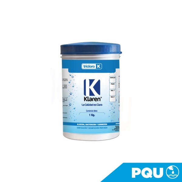 TRICLORO TABLETA 3" KLAREN ENV. DE 1 KG