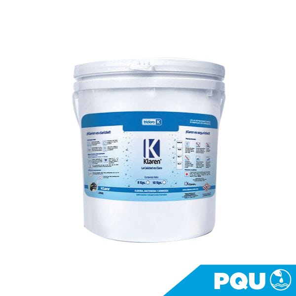 TRICLORO TABLETA 3" KLAREN ENV. 8 KGS.