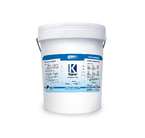 TRICLORO TABLETA DE 3" KLAREN ENV. 20KGS.