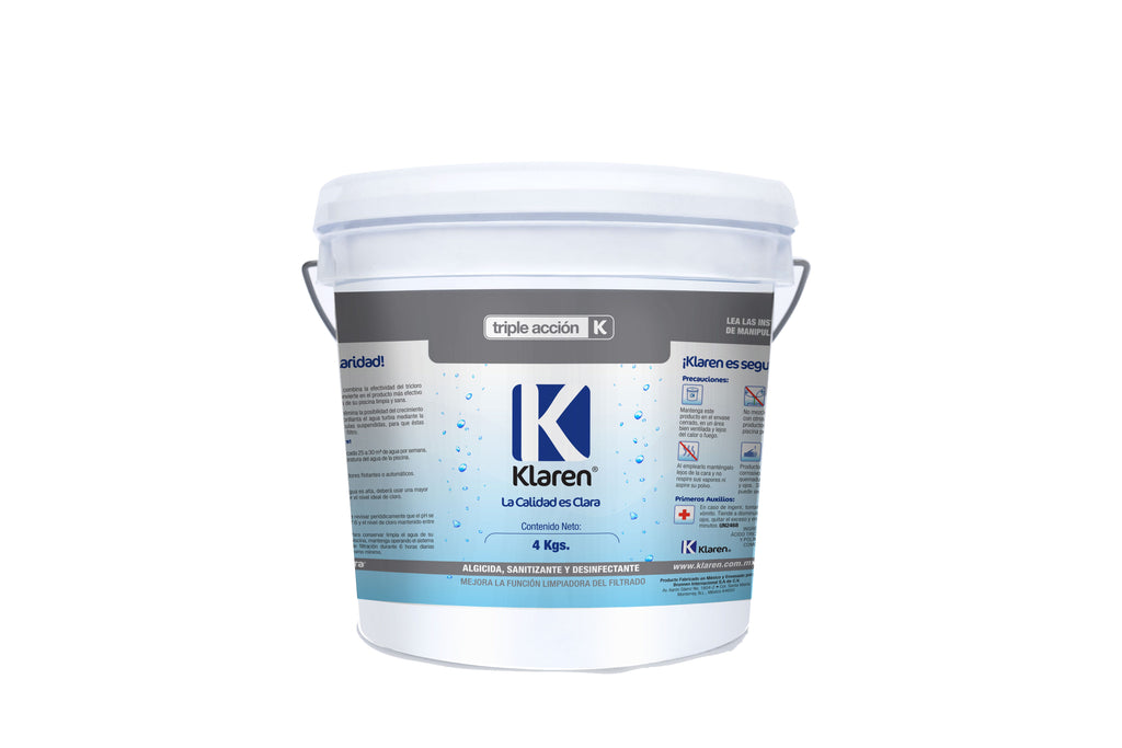 TABLETA TRIPLE ACCION, ENVASE DE 4 KG