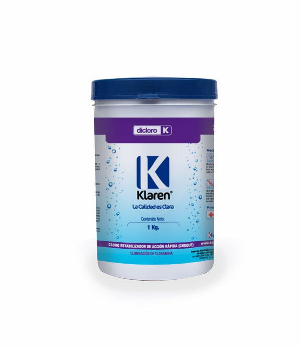 DICLORO KLAREN ENV. DE 1 KG.