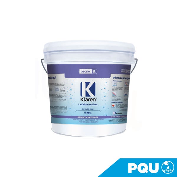 OZONE KLAREN, ENVASE DE 5 KG