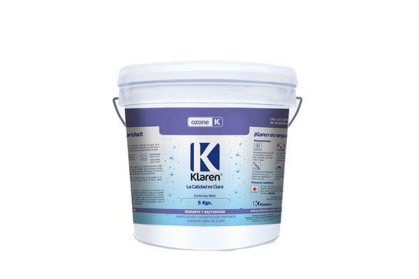 OZONE KLAREN, ENVASE DE 5 KG