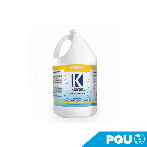 GOLD & CLEAR, ENVASE DE 4 LTS