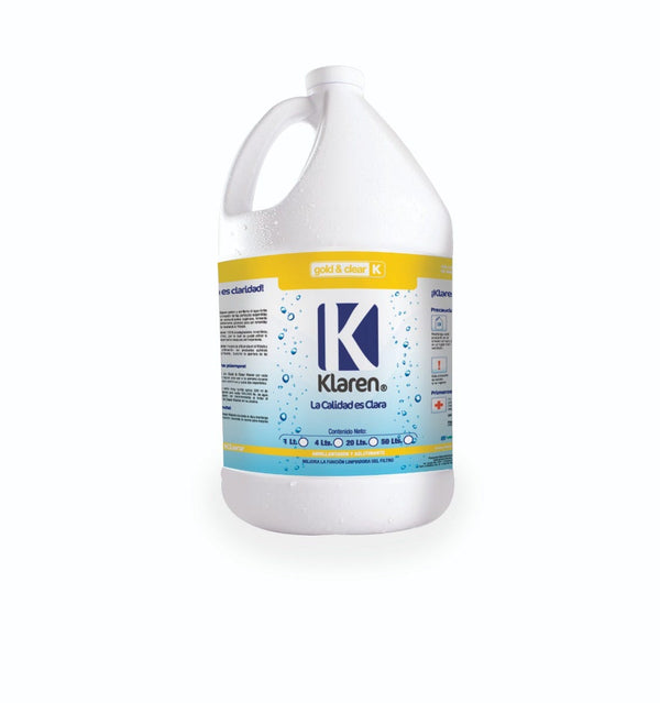 GOLD & CLEAR, ENVASE DE 4 LTS