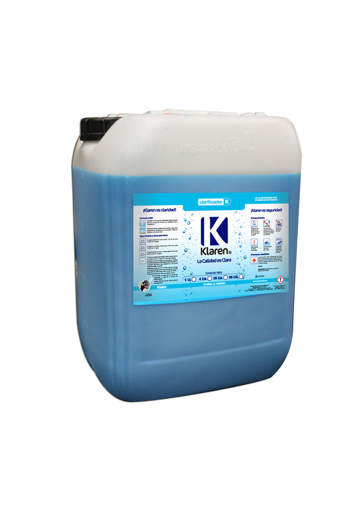 CLARIFICADOR KLAREN ENVASE 50 LTS