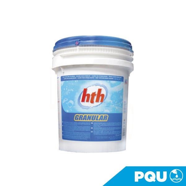 HIPOCLORITO DE CALCIO HTH, GRANULAR, AL 68%, ENV 45 KG