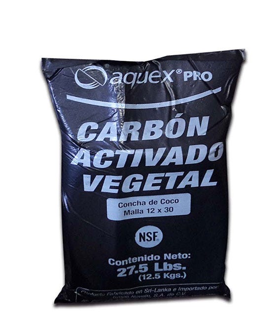 CARBON ACTIVADO VEGETAL 12X30 (1PIE³)