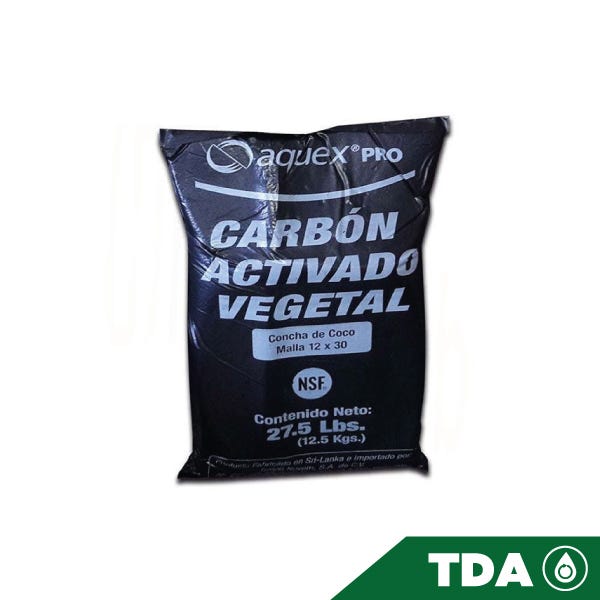 CARBON ACTIVADO VEGETAL 12X30 (1PIE³)