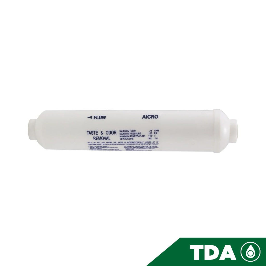 FILTRO CARBON ACTIVADO "EN LINEA" 2X10