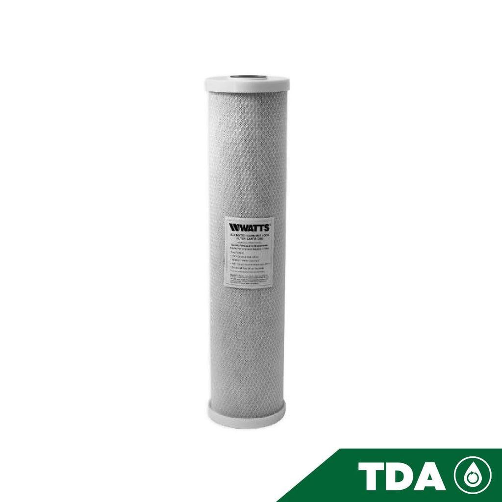 CARTUCHO DE CARBON BLOCK 20, 5 MICRAS