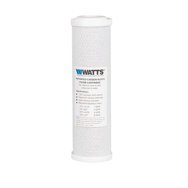 CARTUCHO DE CARBON BLOCK 10BB, 5 MICRAS