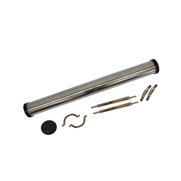PORTAMEMBRANA AQUEX 4X40 ACERO INOX 1/2