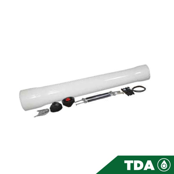 PORTAMEMBRANA AQUEX 4X40 FIBRA DE VDRIO 1/2"PERM 3/4"CONCEN