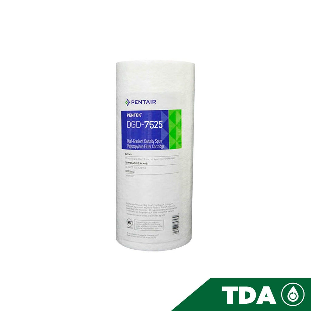 CARTUCHO FIBRA DE POLIPROPILENO 10"BB 25 MICRAS, DGD-7525