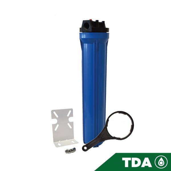 PORTACARTUCHO AZUL # 20 EN 3/4", CON PURGADOR