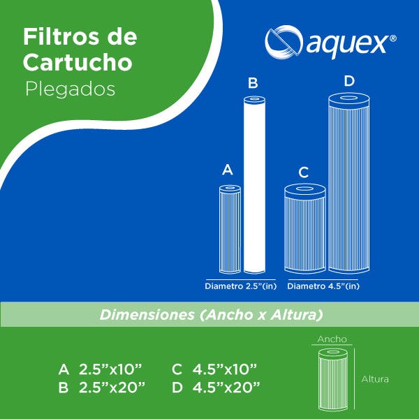 CARTUCHO PLEGADO 20 MICRA PL-20