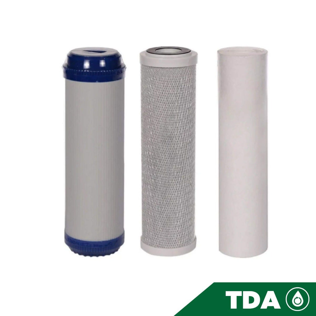 KIT-3 CARTUCHOS PP-10,GAC-10,CTO-10