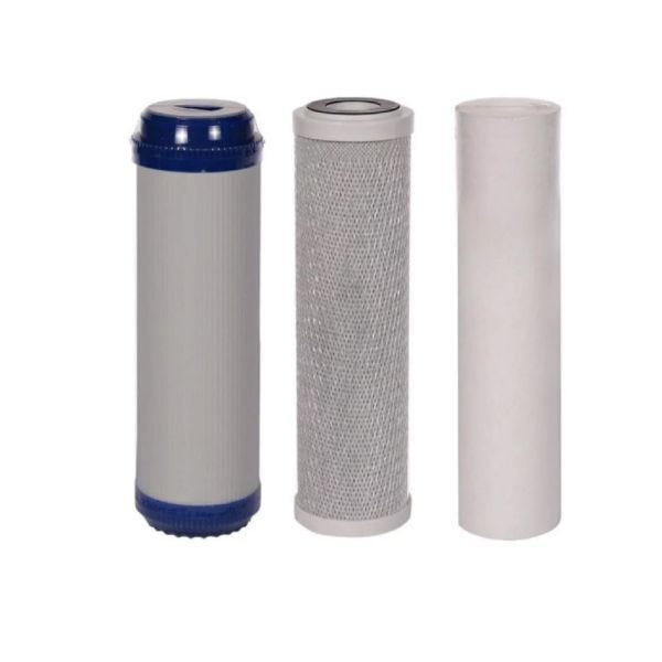 KIT-3 CARTUCHOS PP-10,GAC-10,CTO-10