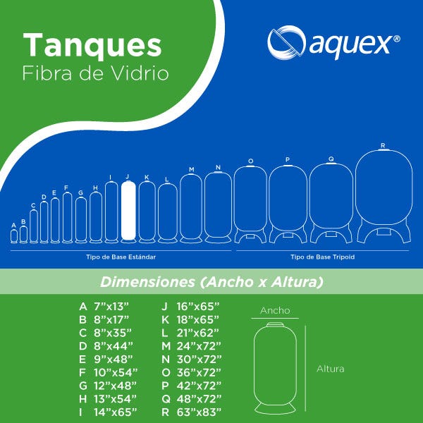 TANQUE AQUEX 16