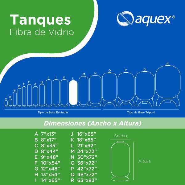 TANQUE AQUEX 21