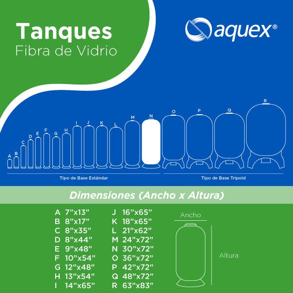 TANQUE AQUEX 30
