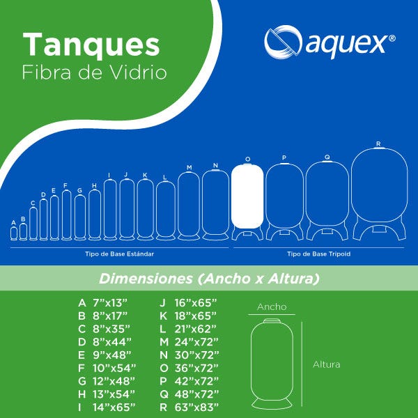 TANQUE AQUEX 36