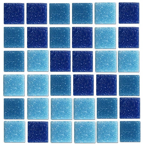 MEZCLA DIAMOND RIVIERA 3 COLORES PACIFICO/CARIBE/COBALTO 2X2