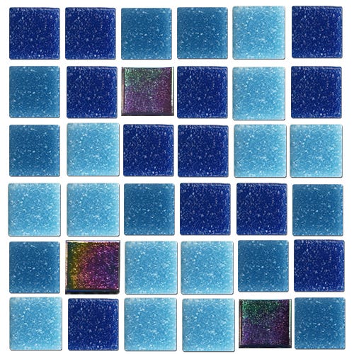 MEZCLA DIAMOND BLUE IRID SPARK