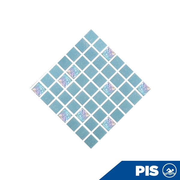 MOSAICO DIAMOND COLOR PACIFICO LIGHT IRIS 2x2 M2