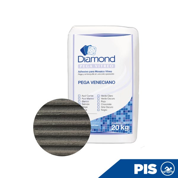 PEGAMENTO GRIS OBSCURO PARA MOSAICO BULTO DE 20 KG