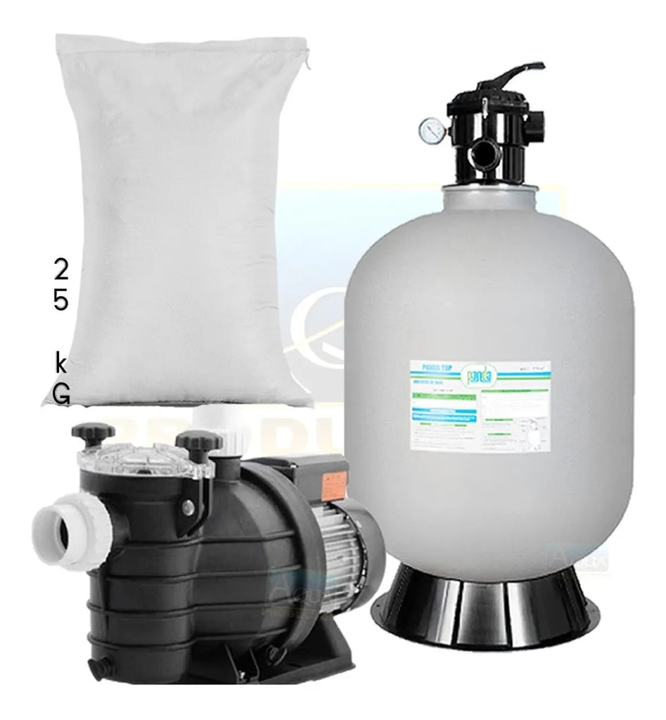 Kit De Bomba 1.5 Hp, Filtro Arena 24 Y Zeolita Para Alberca