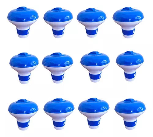 12 Flotador De Tabletas De Alberca Dispensador De Pastillas