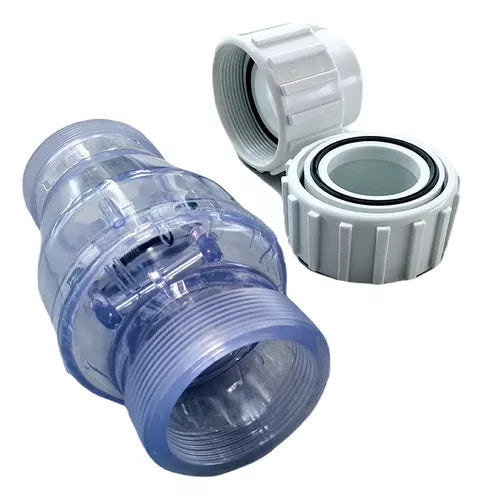 Válvula Check De 1 1/2" PuLG Pvc Cementar Alberca Piscinas