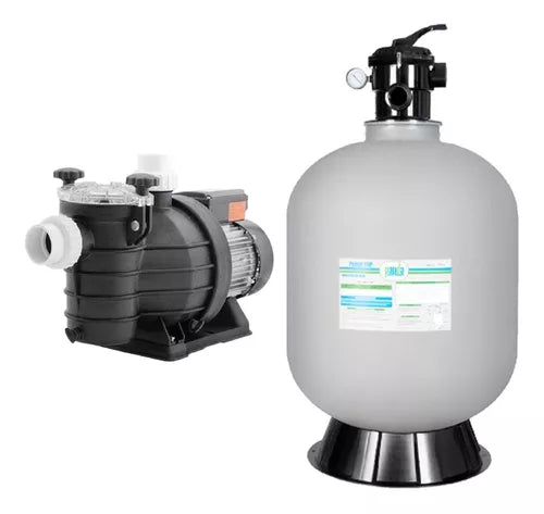 Bomba Y Filtro Para Alberca Piscinas 24 y 1.5 Hp Panda Silver
