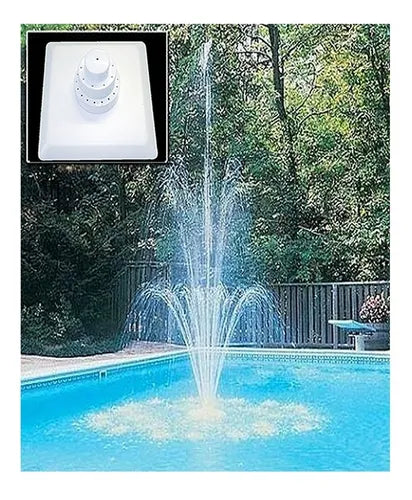 Fuente Flotante Aqua Splash Albercas Y Pequeños Estanques