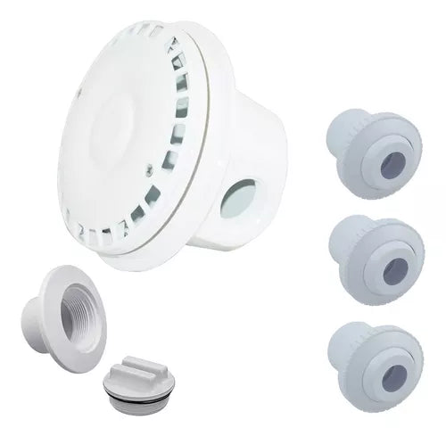 Kit Empotrables Para Alberca Dren De Fondo Con Boquillas