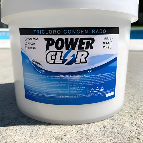 Cloro Granulado Powerclor Tricloro Para Alberca 5 Kg