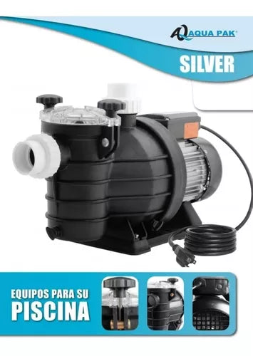 Bomba Para Alberca AquaPak Silver 1.5 Hp 110v Piscina