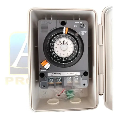 Interruptor De Tiempo Timer 110v/220v Piscinas Albercas