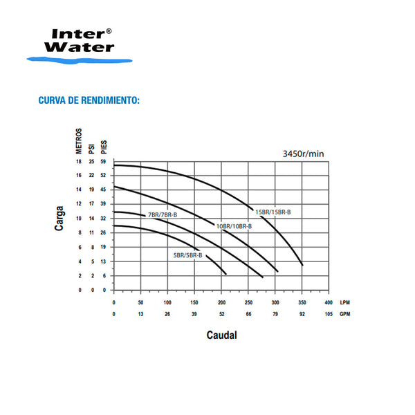 Motobomba Para Alberca Bravo 3/4 Hp 110/120 V