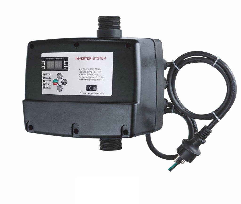 CONTROL PRESION CONSTANTE 1.5KW 12A INPUT 1F/220V OUTPUT 1F/220V 10BAR 1.25"NPT