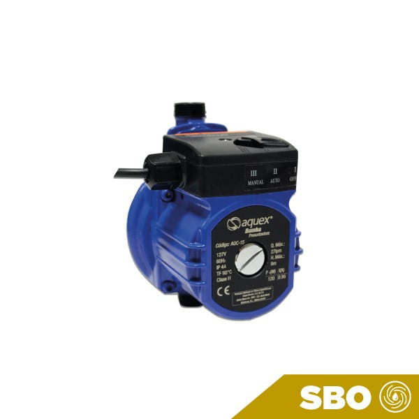 BOMBA PRESURIZADORA AUTOMATICA AQUEX 1/6HP 1/60/127V