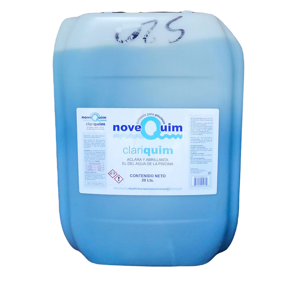 Clariquim Para Alberca Clarificador 20 Litros Agua Cristalina
